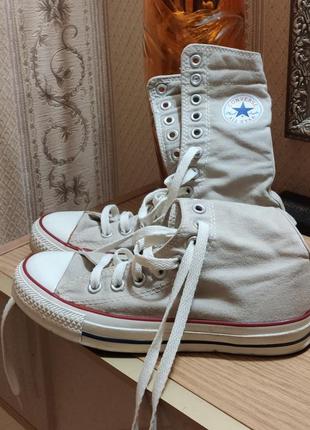 Кеди конверс високі convers high