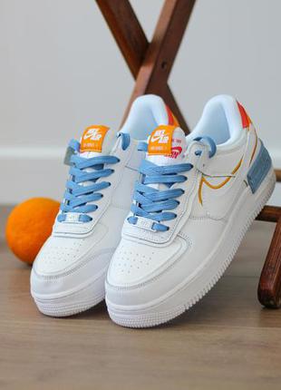 Nіke air force 1 shadow "be kind"   кроссовки женские