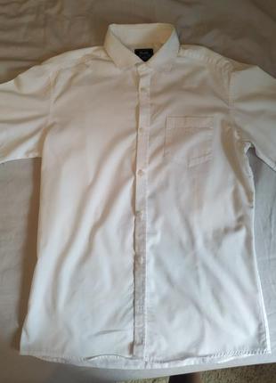 Белая рубашка, рост 158-164