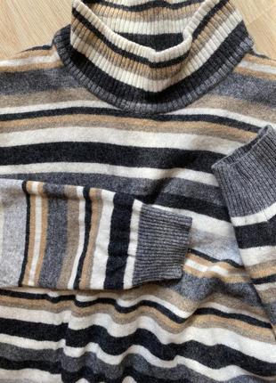 Кашемировая женский свитер  , фирменный гольф / водолазка delmod
