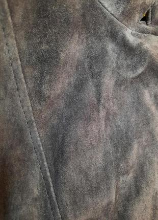 Куртка-косуха з замші linda collection p. l-xl4 фото