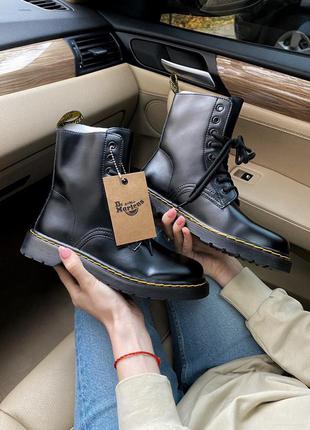 Черевики dr. martens classic black  ботинки