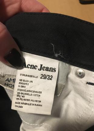 Acne jeans оригинальные джинсы акне4 фото