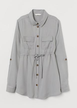 Шикарная рубашка для беременных h&m mama