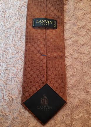 Шовкова краватка lanvin2 фото