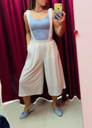 Стильні фірмові комбінезон-кюлоти на підкладці