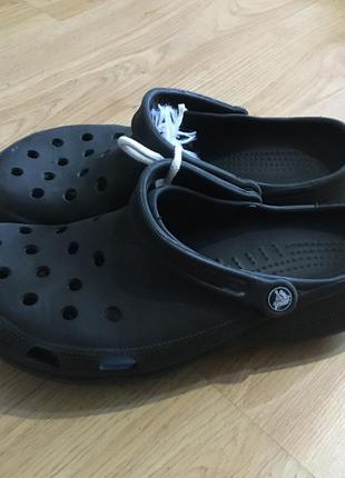 Тапочки. шлепки. кроксы.crocs.tec one.45-46. ст 29,5-30