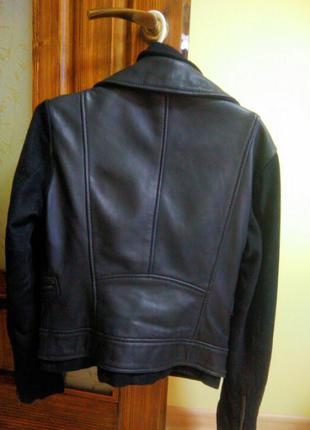 Куртка косуха-натуральная кожа...,superdry2 фото