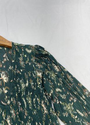 Платье миди с цветочным принтом mango7 фото