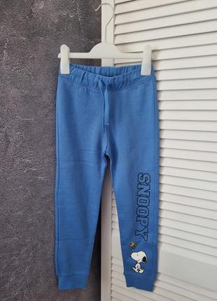 Спортивные штаны с начёсом snoopy