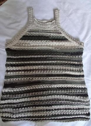 Massimo dutti.вязаный топ