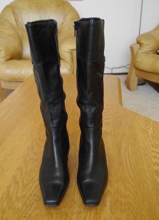 Чоботи шкіряні розмір 6 1/2 на 40 стелька 28,2 см gabor