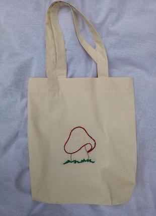 Шоппер/эко сумка "мухомор"