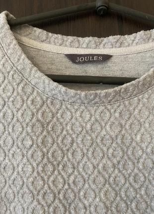 Шикарна, туніка, світло сірого кольору, від бренду: joules.3 фото