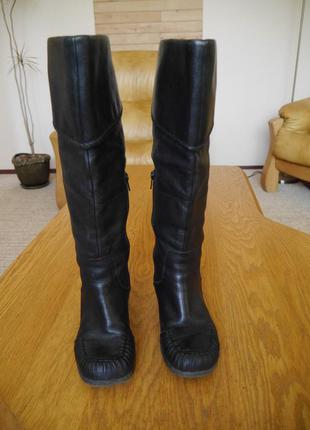 Чоботи шкіряні розмір 5 на 38 устілка 25 см clarks