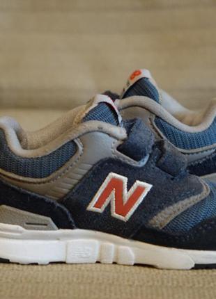 Комбинированные детские кроссовки new balance 997 h. 23 р. ( 14,5 см.)8 фото