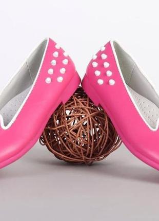 Туфлі, балетки для дівчаток1 фото