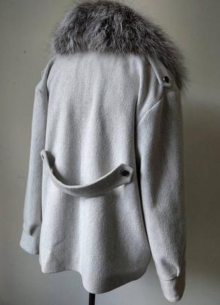 Пальто с чернобуркой4 фото