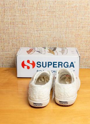 Женские кеды superga 2750 curlysyntwoolw us4.5/eur36/23см стелька3 фото