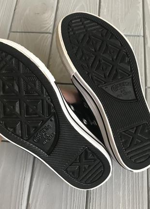 Лаковые кеды converse4 фото