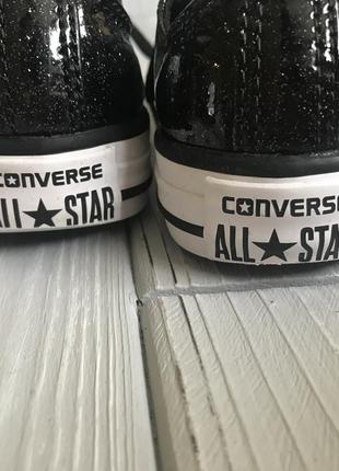 Лаковые кеды converse9 фото