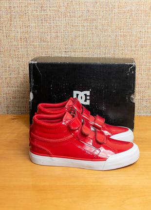 Оригинал!женские подростковые кеды кросовки dc evan hi v se us5.5/eur36.5/22.5 стелька 23см по факту