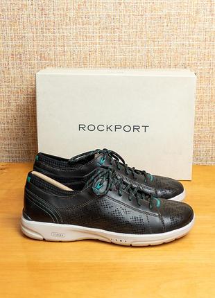 Кросовки кожаные женские rockport truflex lace to toe1 фото