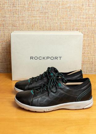 Кросовки кожаные женские rockport truflex lace to toe7 фото