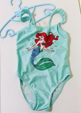 Суцільний купальник the little mermaid