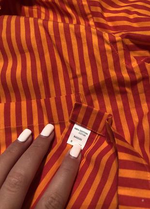 Яркая мужская рубашка в полоску strellson / оригинал ☘️ 5