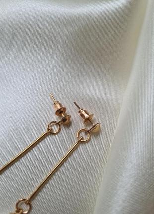 Серьги с жемчугом, серьги гвоздики, жемчуг золотые серьги3 фото