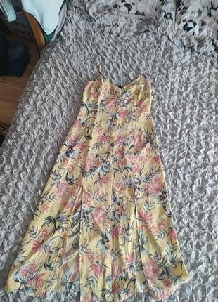 Сарафан с разрезами, 12 евроразмер