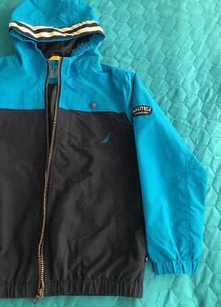Нова курточка-вітровка бренду nautica (сша), (130-137)2 фото