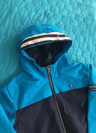 Нова курточка-вітровка бренду nautica (сша), (130-137)4 фото