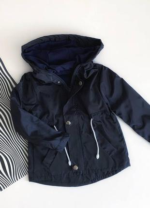 Вітровки пошиття по типу парки ( темно синій) унісекс