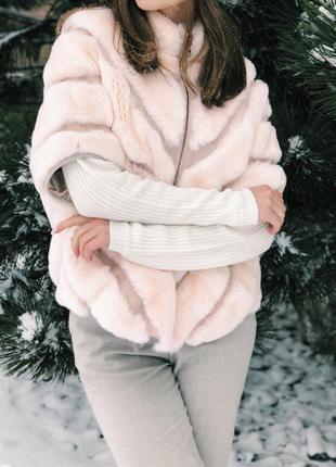 Шуба з кролика