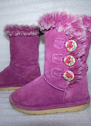 Сапоги угги натуральная замшевая кожа~ george ~ р 28