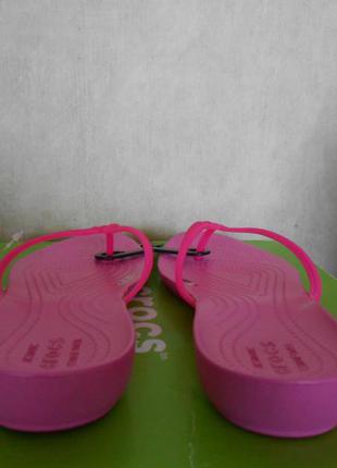 Вьетнамки crocs isabella р. w7 и w11. оригинал2 фото