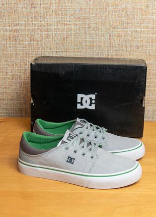 Мужские кеды dc shoes trase sd us4.5/eur36.5/23.5см  и us5/eur37/24см