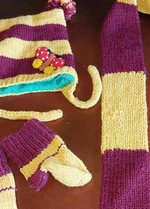 Шапка и шарф  и носки