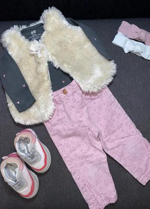 Набір, штани, бодік, жилетка