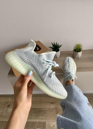 Женские кроссовки adidas yeezy boost 350 grey