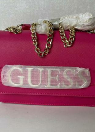 Сумка guess рожева фуксія1 фото