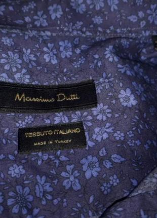 Рубашка massimo dutti цветочный принт1 фото