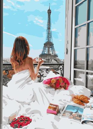 Картина по номерам лавка чудес утро в париже браш