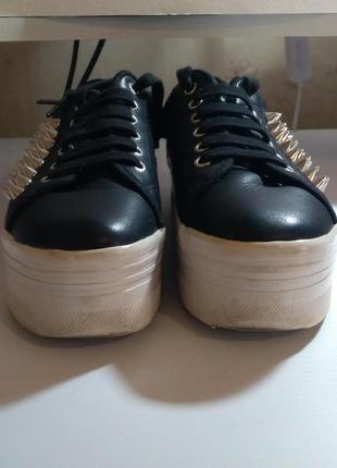 Женские кроссовки на платформе jeffrey campbell2 фото