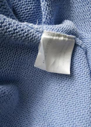 Светр блакитний isle essentials джемпер кофта оверсайз свитер базовий коттон3 фото