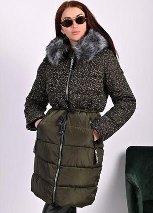 Женское зимнее  пальто, р.m1 фото