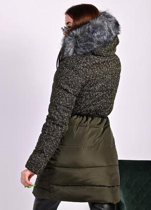 Жіноче зимове пальто, р. m3 фото