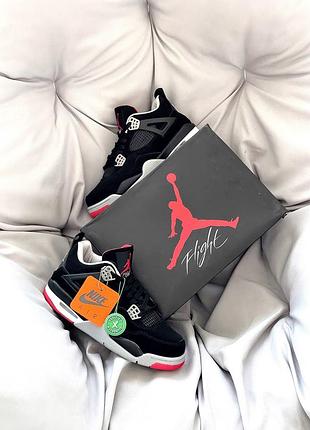 Кросівки jordan 4 crib bred кроссовки3 фото